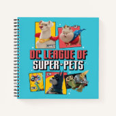 DC Liga der Super-Pets Charakterpanels Notizblock (Vorderseite)