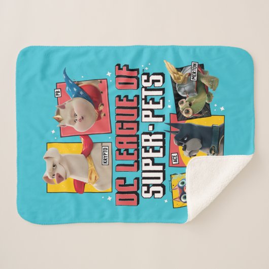 DC Liga der Super-Pets Charakterpanels Sherpadecke (Vorderseite (Horizontal))