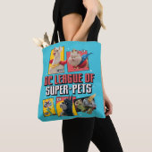 DC Liga der Super-Pets Charakterpanels Tasche (Von Nahem)