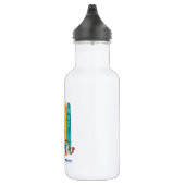 DC Liga der Super-Pets Metropolis Towers Edelstahlflasche (Rechts)