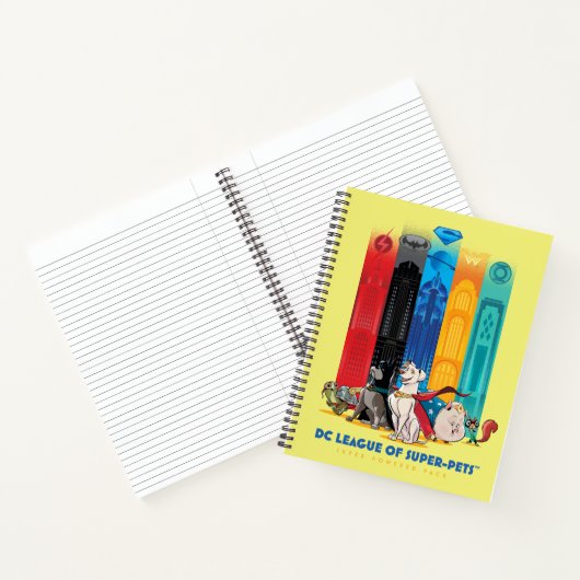 DC Liga der Super-Pets Metropolis Towers Notizblock (Innenseite)