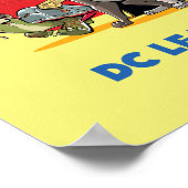 DC Liga der Super-Pets Metropolis Towers Poster (Ecke)