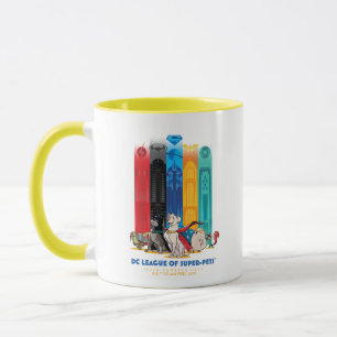 DC Liga der Super-Pets Metropolis Towers Tasse