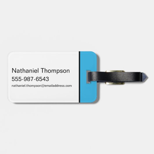 DC Liga der Super-Pets-Panels Gepäckanhänger (Rückseite horizontal)