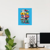 DC Liga der Super-Pets-Panels Poster (Heimbüro)
