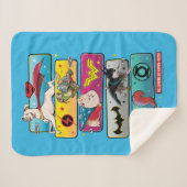 DC Liga der Super-Pets-Panels Sherpadecke (Vorderseite (Horizontal))