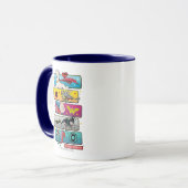 DC Liga der Super-Pets-Panels Tasse (Vorderseite Links)