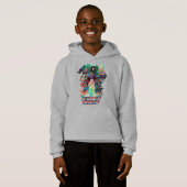 DC Liga der Super-Pets-Schlacht für Metropolis Hoodie (Vorne ganz)
