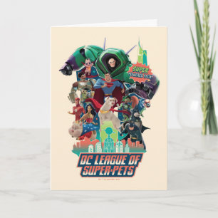 DC Liga der Super-Pets-Schlacht für Metropolis Karte