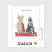 DC Liga der Theaterkunst der Super-Pets Aufkleber (Blatt)