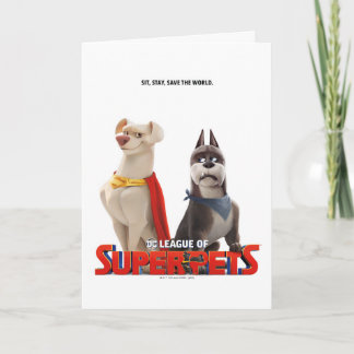 DC Liga der Theaterkunst der Super-Pets Karte