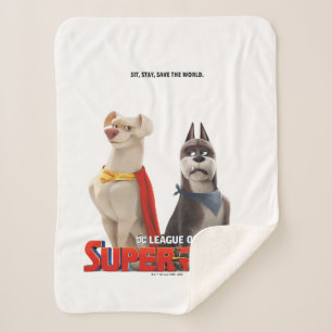 DC Liga der Theaterkunst der Superpets Sherpadecke