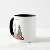 DC Liga der Theaterkunst der Superpets Tasse (Vorderseite Links)