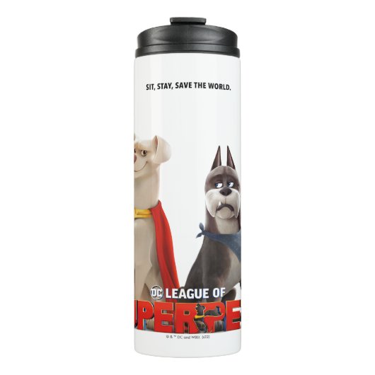 DC Liga der Theaterkunst der Superpets Thermosbecher (Vorderseite)