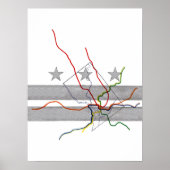 DC Metro-Karte Poster (Vorne)
