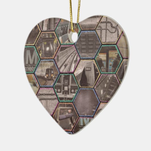 DC-Metro Keramik Ornament (Links)