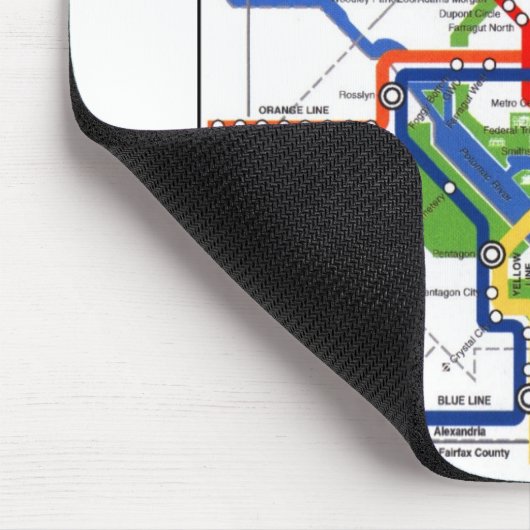 DC-Metro Mousepad (Ecke)