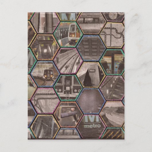 DC Metro Postkarte (Vorderseite)