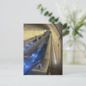 DC Metro Rolltreppe Postkarte (Stehend Vorderseite)