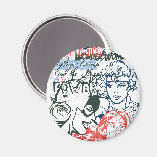 DC Originale - ausgeteilt Magnet (Vorderseite/Rückseite)