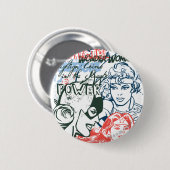 DC Originals - Spaced Out Button (Vorne & Hinten)