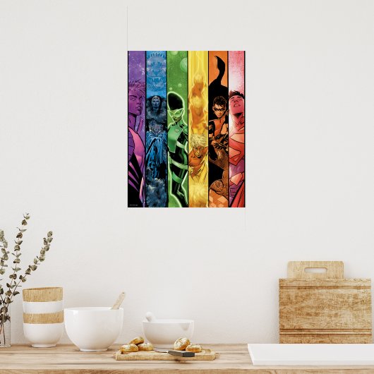 DC Pride Comic Cover 2022 Poster (Küche)