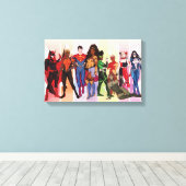 DC Pride Comic Cover 2022 Variante Leinwanddruck (Insitu (Holzboden))