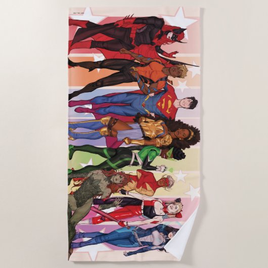 DC Pride Comic Cover 2022 Variante Strandtuch (Vorderseite)