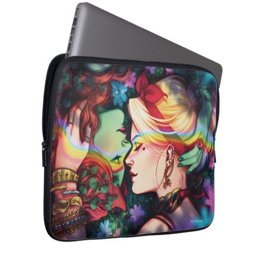 DC Pride Harley Quinn & Poison Ivy Comic Cover (Vorne Rechts)