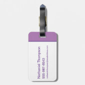 DC Pride Harley Quinn & Poison Ivy Comic Cover Gepäckanhänger (Rückseite vertikal)