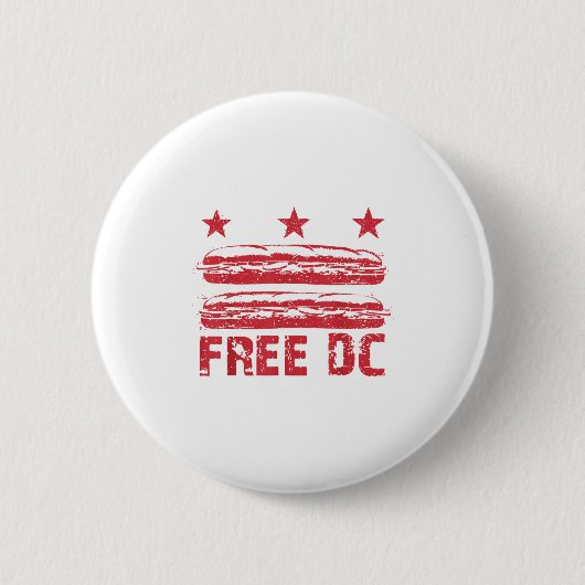 Dc Sandwich Typ Free Dc, DC Flag Sub Sandwiche Button (Vorderseite)