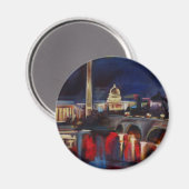 DC Skyline Magnet (Vorderseite/Rückseite)