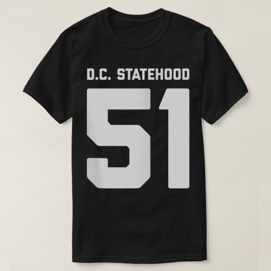 DC Statehood 51 T-Shirt (Design vorne)