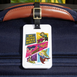 DC Super Hero Girls Action Panels Gepäckanhänger