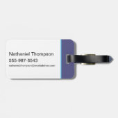 DC Super Hero Girls Action Panels Gepäckanhänger (Rückseite horizontal)