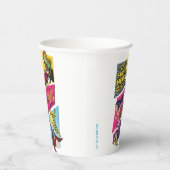 DC Super Hero Girls Action Panels Pappbecher (Rechts)