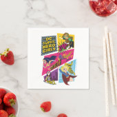 DC Super Hero Girls Action Panels Serviette (Beispiel)