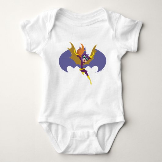 DC Super Hero Girls Batgirl Baby Strampler (Vorderseite)