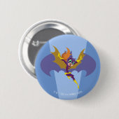 DC Super Hero Girls Batgirl Button (Vorne & Hinten)