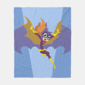 DC Super Hero Girls Batgirl Fleecedecke (Vorderseite)