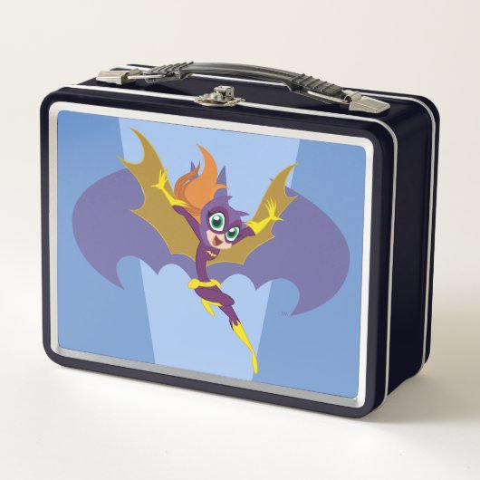 DC Super Hero Girls Batgirl Metall Brotdose (Vorderseite)