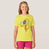 DC Super Hero Girls Bumble Bee T-Shirt (Vorne ganz)