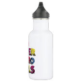 DC Super Hero Girls City Letters Edelstahlflasche (Rechts)