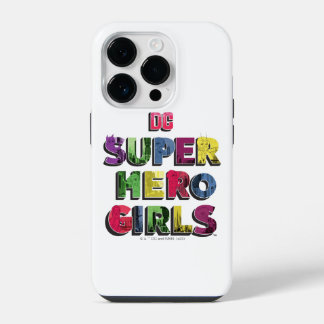 DC Super Hero Girls City Letters iPhone 14 Pro Hülle