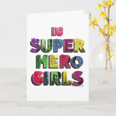 DC Super Hero Girls City Letters Karte (Gelbe Blume)