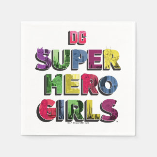 DC Super Hero Girls City Letters Serviette