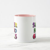 DC Super Hero Girls City Letters Tasse (Zentrum)