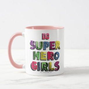 DC Super Hero Girls City Letters Tasse