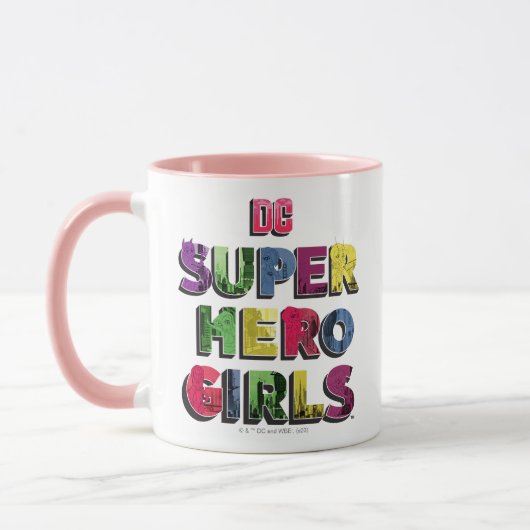DC Super Hero Girls City Letters Tasse (Links)