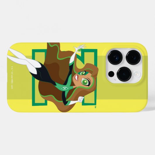 DC Super Hero Girls Green Lantern Case-Mate iPhone Hülle (Rückseite (Horizontal))